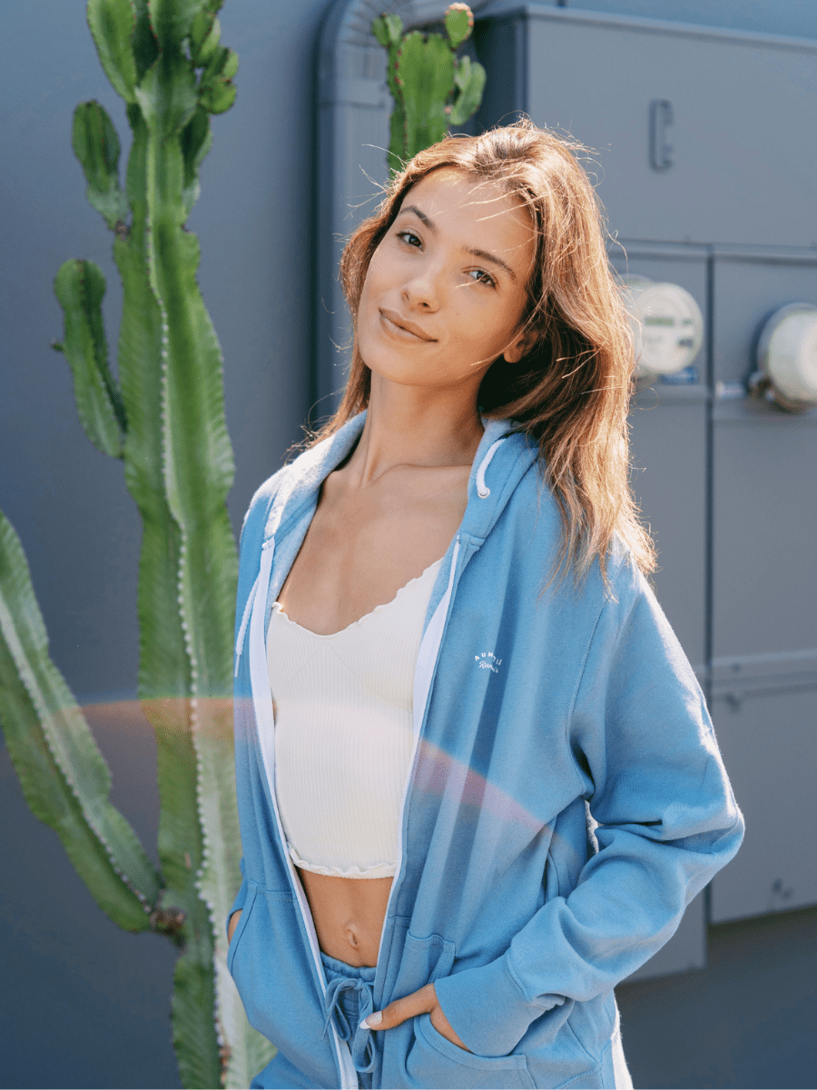 Zip Hoodie, Loose Fit: Signature Series Success - Auntie Rana's