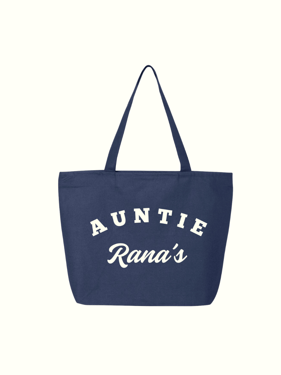 Signature Zip Tote - Auntie Rana's