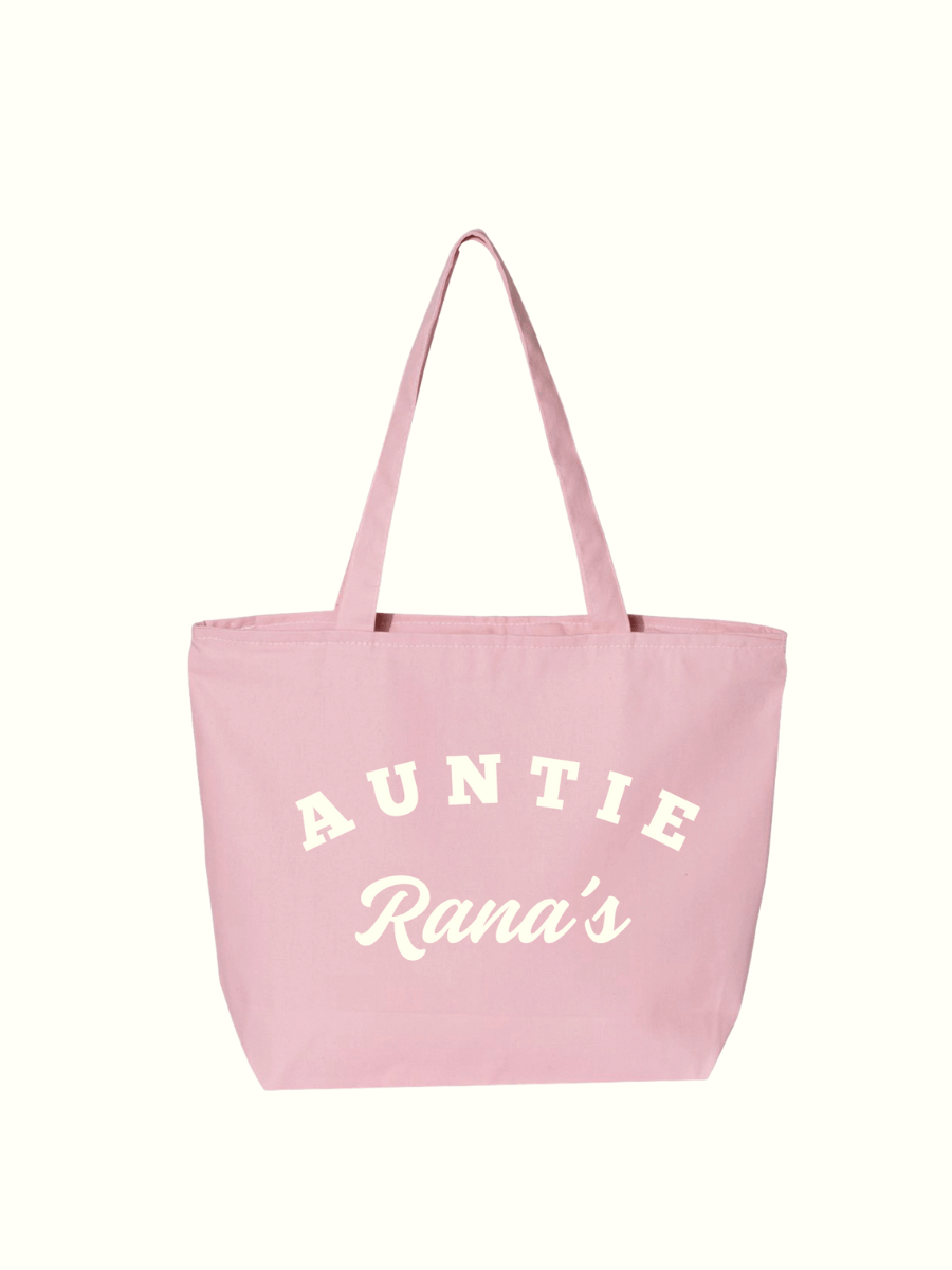 Signature Zip Tote - Auntie Rana's