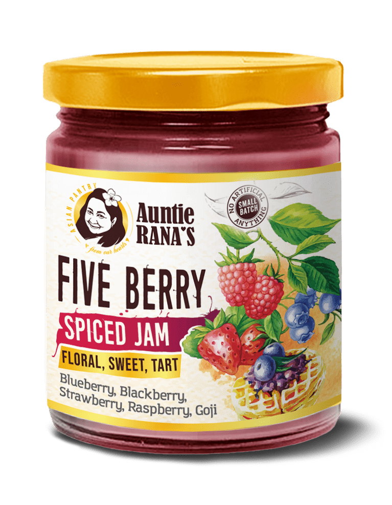 Five Berry Spiced Jam - Auntie Rana's