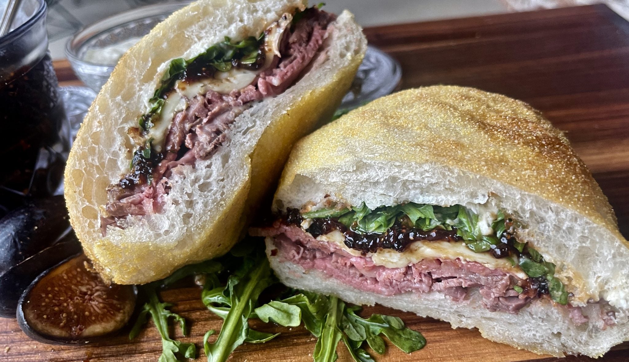 Five Berry Italian Beef Sandwich - Auntie Rana's