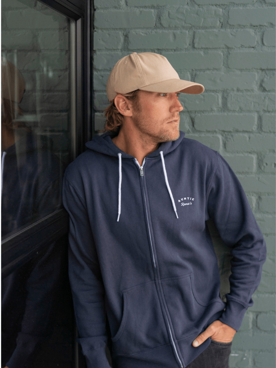 Zip Hoodie, Loose Fit: Signature Series - Auntie Rana's