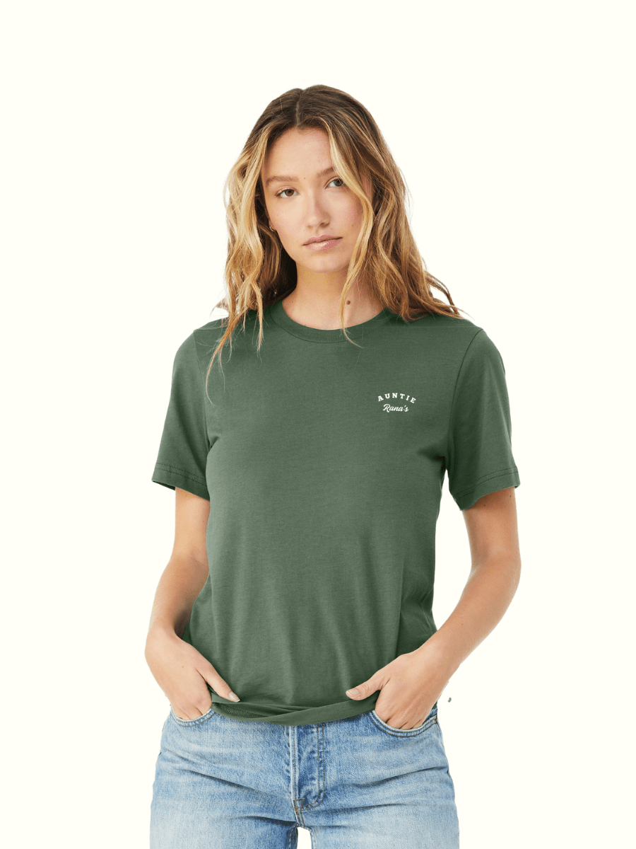 T-Shirt, Lightweight 100% Cotton: Signature Series - Auntie Rana's