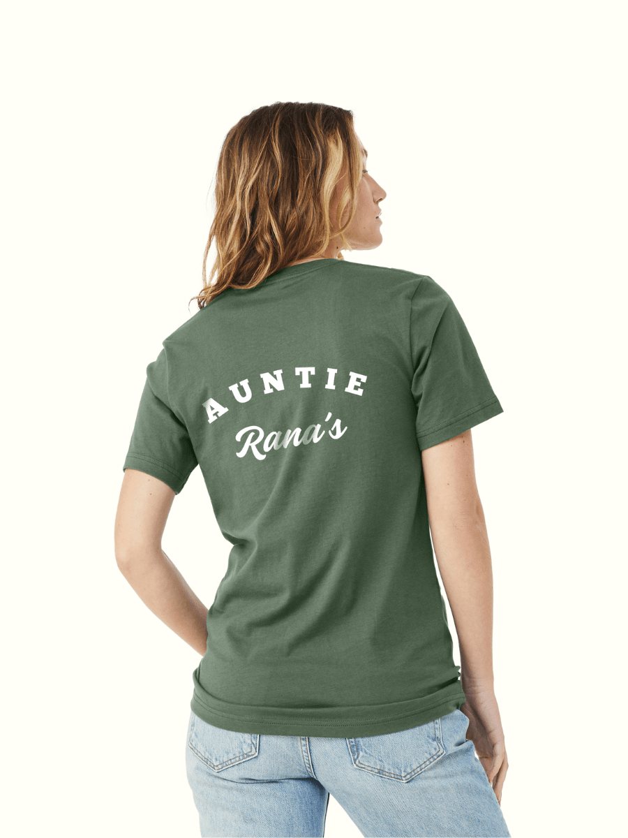 T-Shirt, Lightweight 100% Cotton: Signature Series - Auntie Rana's