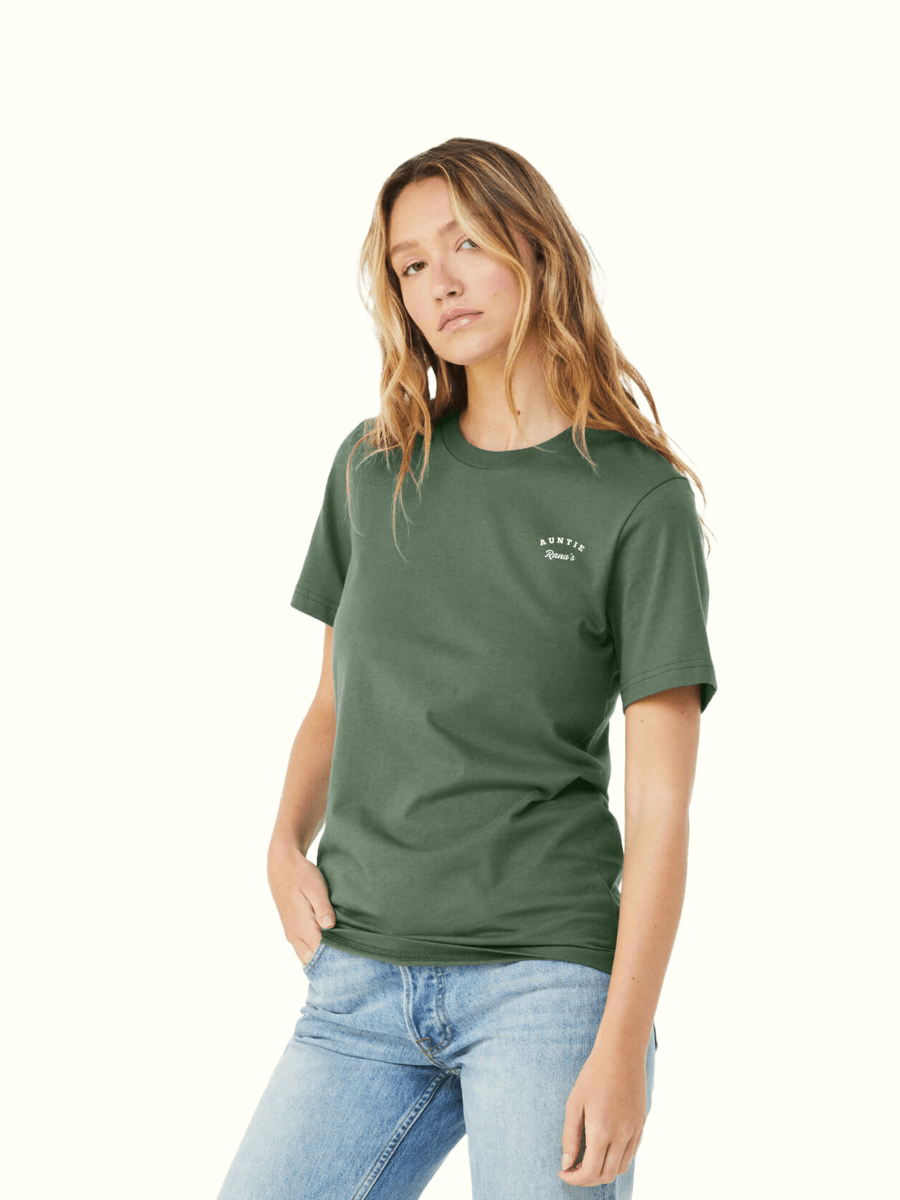 T-Shirt, Lightweight 100% Cotton: Signature Series - Auntie Rana's