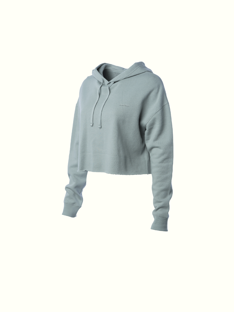 Women's Hoodie, Crop Cut: Signature Series - Auntie Rana's