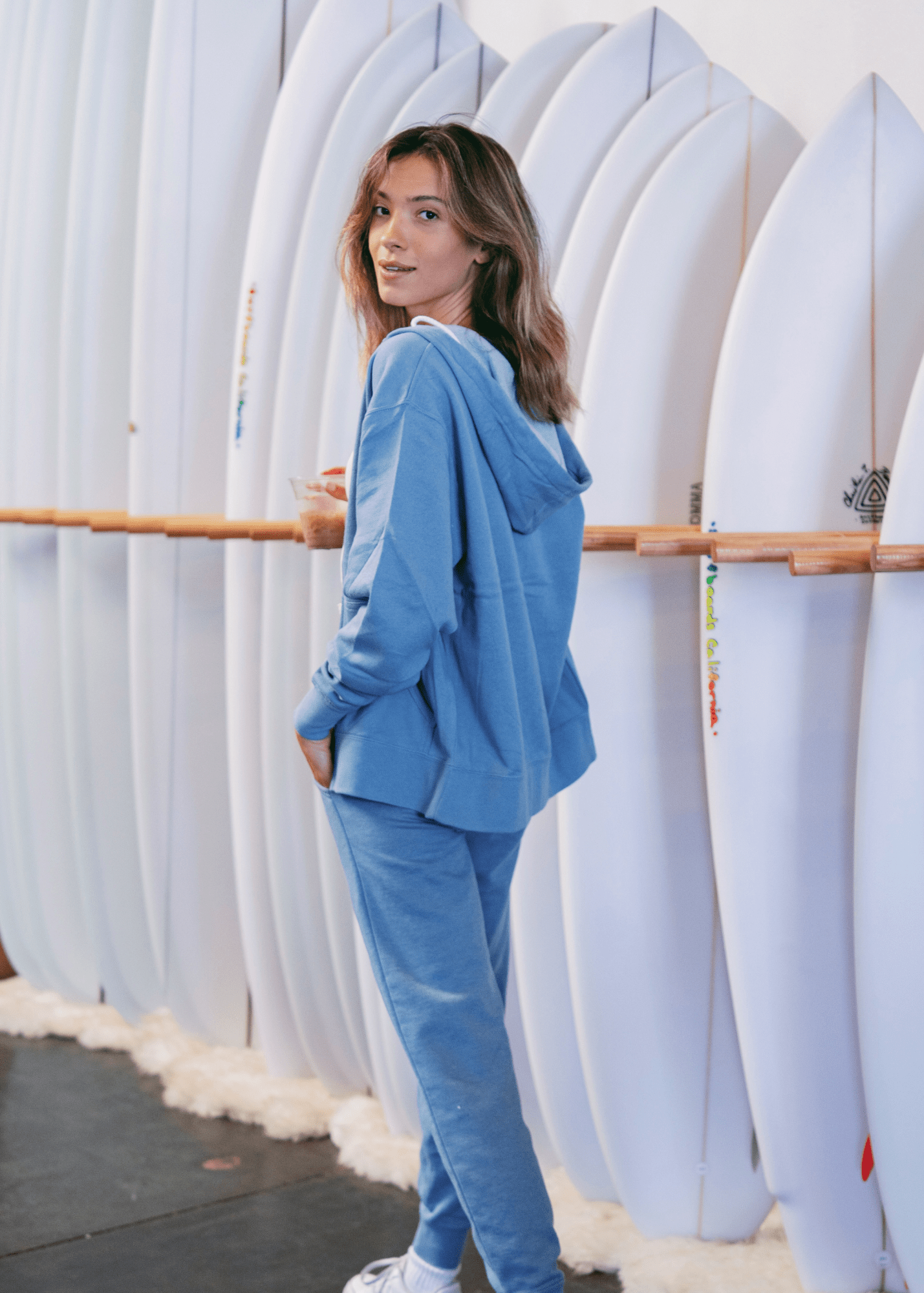 Women's Zip Hoodie, Loose Fit: Signature Series - Auntie Rana's