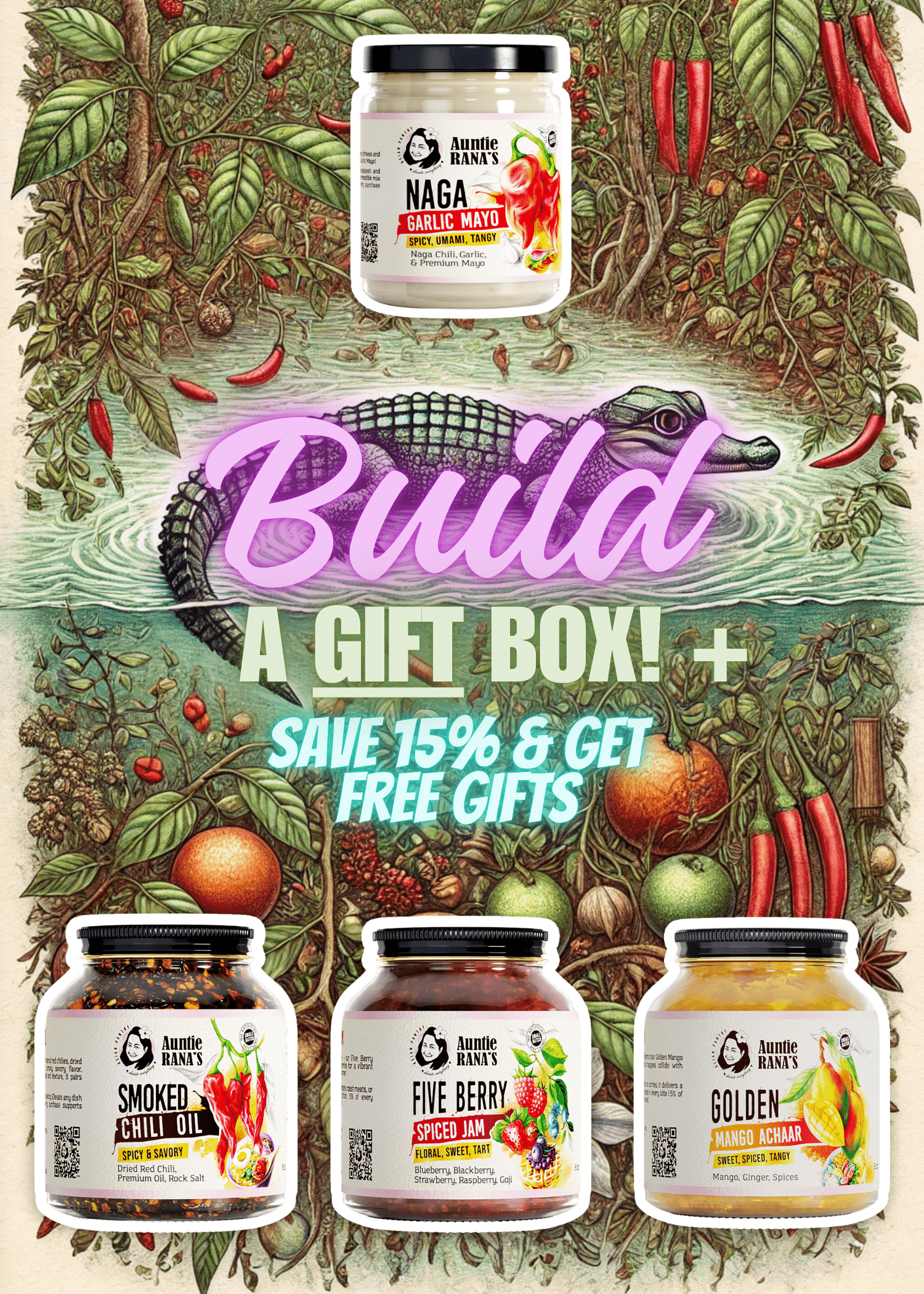 Build A Gift Box - Auntie Rana's