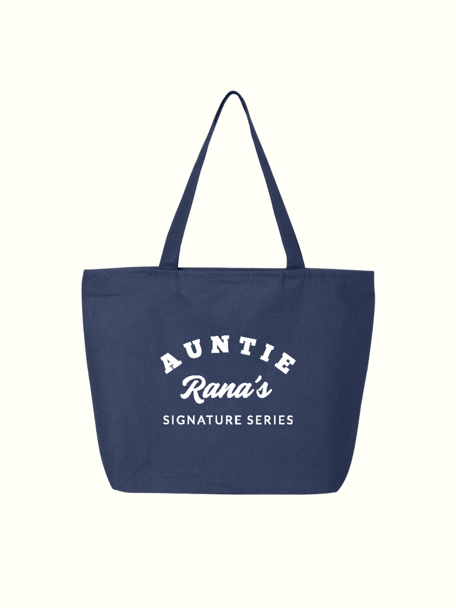 Signature Zip Tote - Auntie Rana's