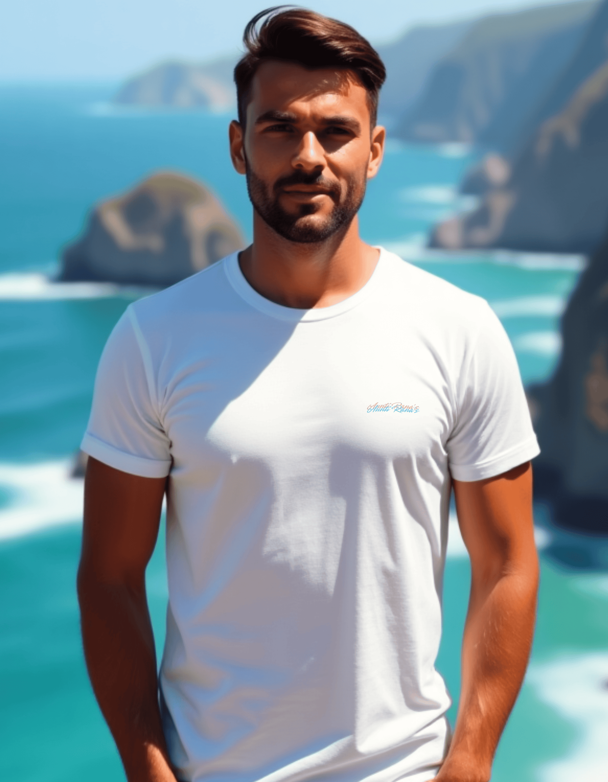 Men's T-Shirt: World Tour! - Auntie Rana's
