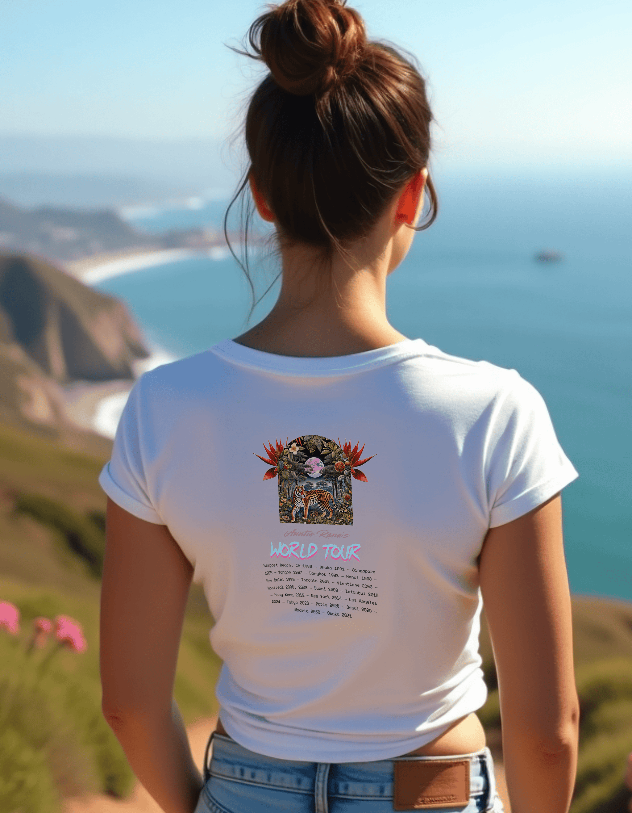 World Tour T-Shirt - Auntie Rana's