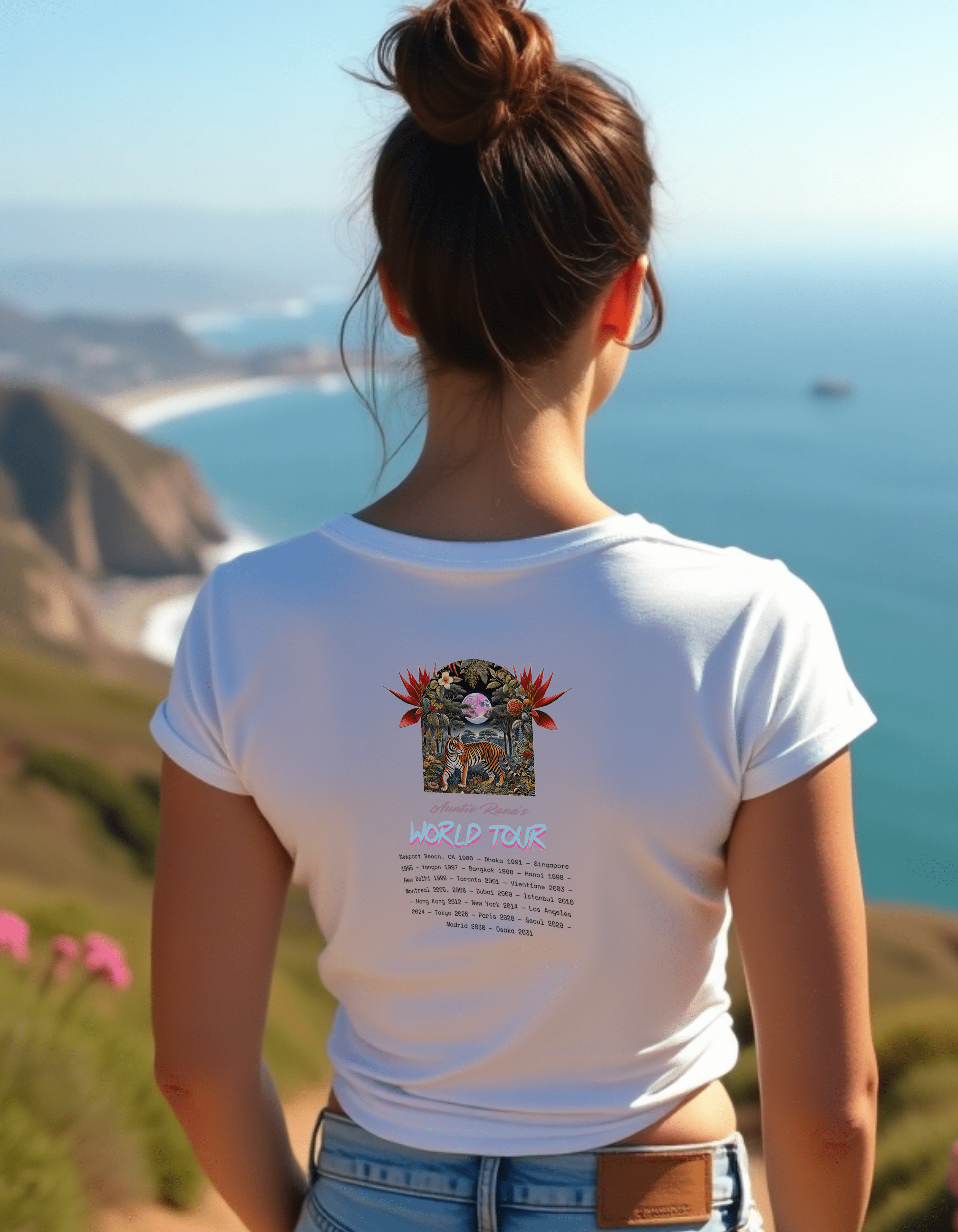 World Tour T-Shirt - Auntie Rana's